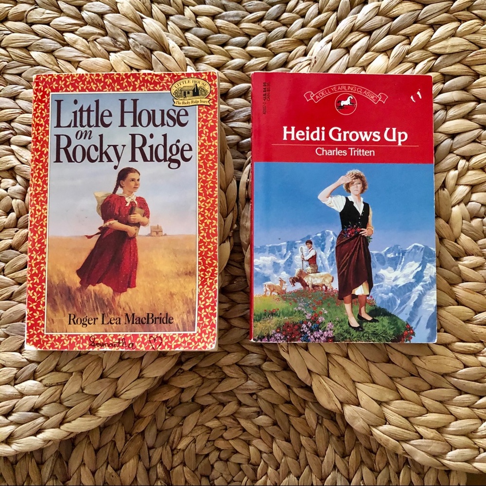 Little House and Heidi Grows Up Childrens Books